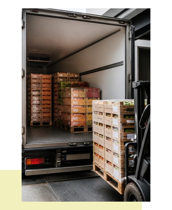 Перевозка сельхозпродукции на паллетах с доставкой в Красногорск