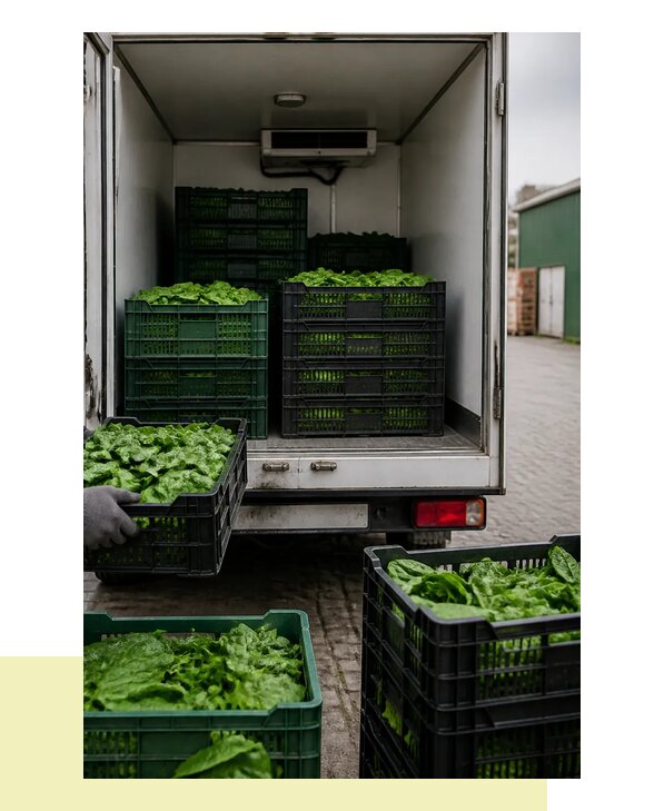 Перевозка шпината в Красногорск с сохранением свежести продукции